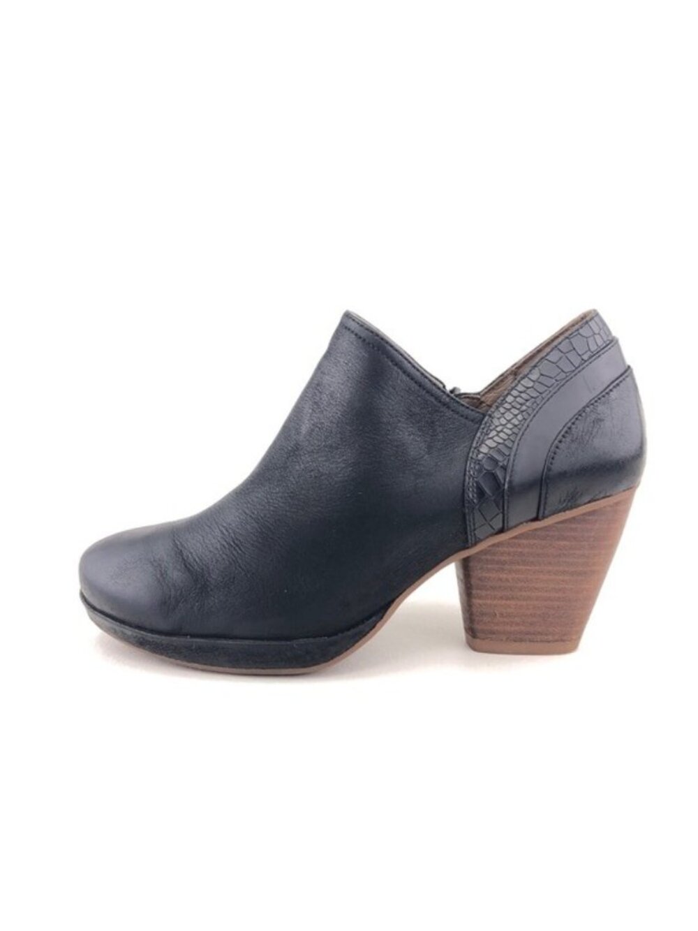 Dansko Marcia Black Leather Ankle Boots EUR 40